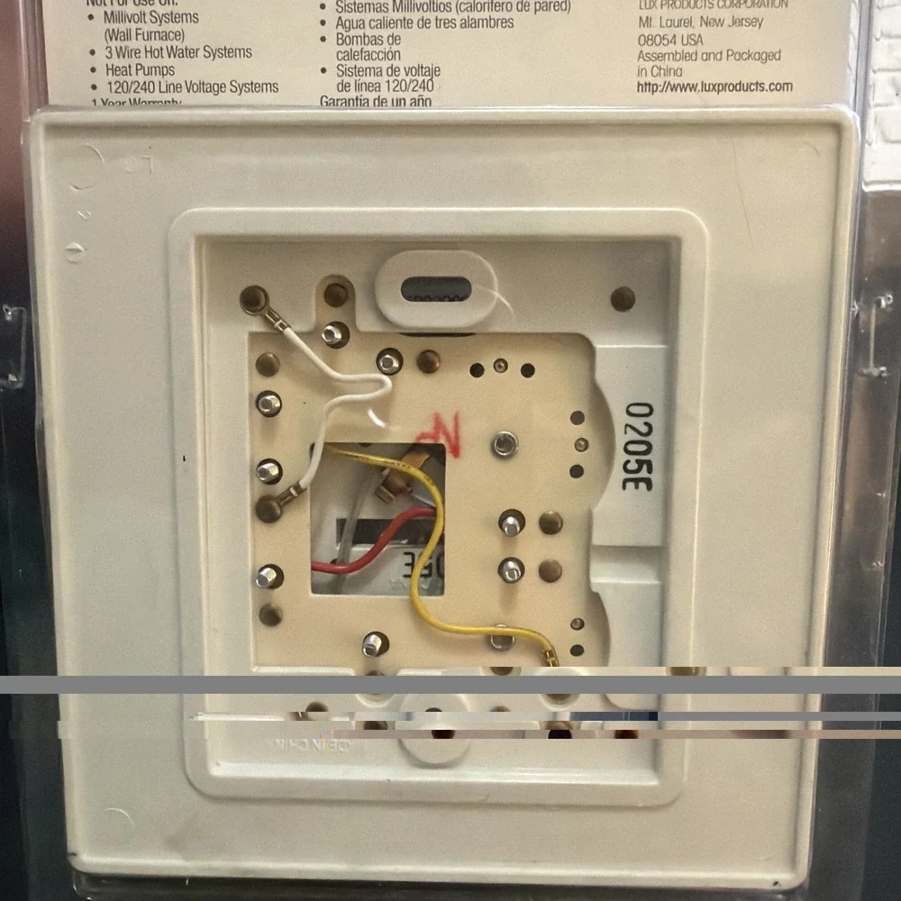 Lux T101143SA Wall-Mounted Digital Thermostat!